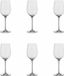 Leonardo Ciao+ Set de 6 verres à vin blancs, verre à vin, extrêmement résistant aux chocs, 310 ml, 19845