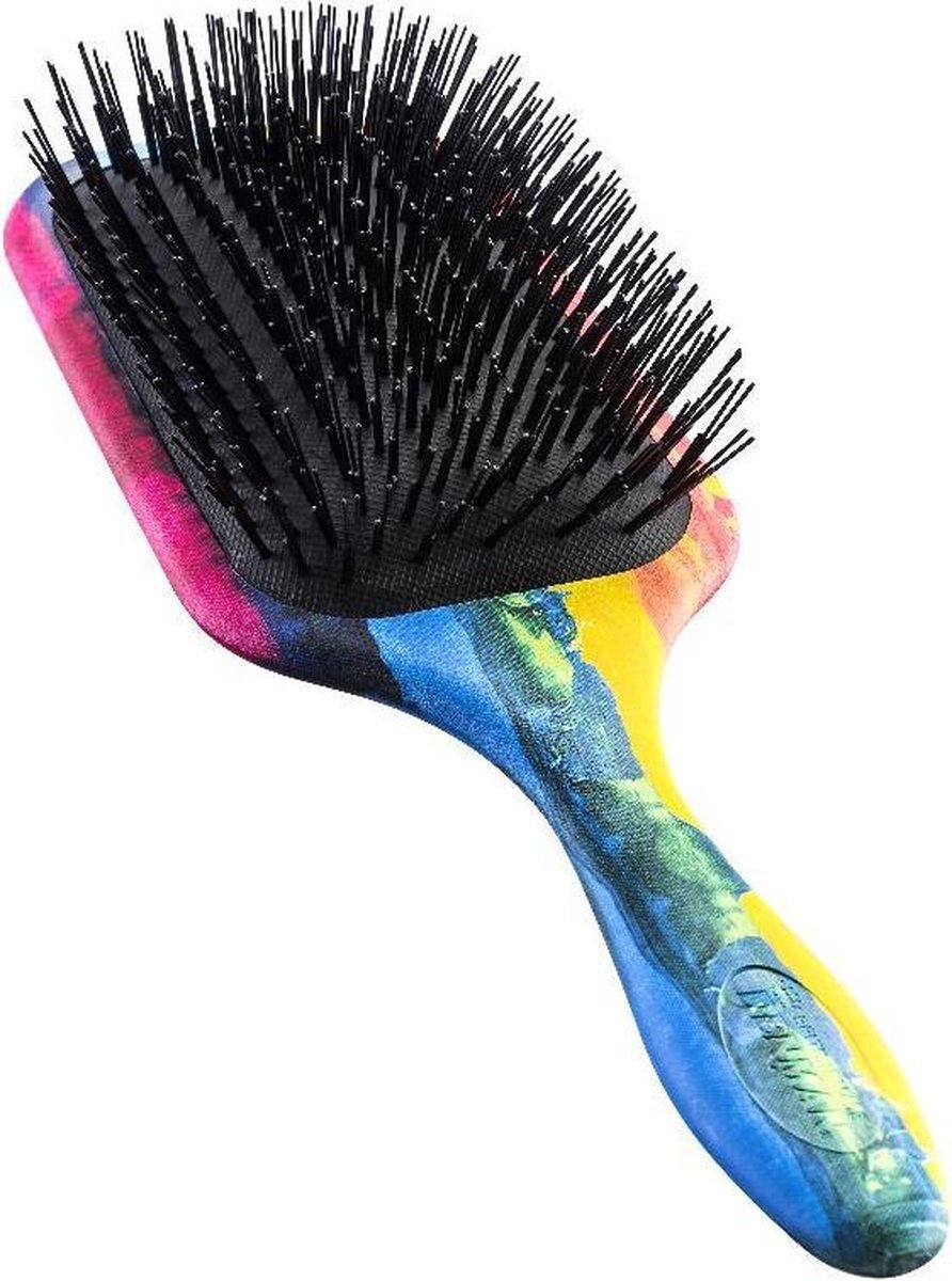 Denman D90L Tangle Tamer Ultra Paddle Brush Rainbow