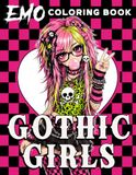 Emo Gothic Girls Coloring Book