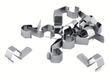 Dr. Oetker 3233 Sluitclip voor zakje - Zilver, Roestvrijstaal, 16 stuk(s)