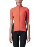 Castelli Perfetto Light Ros Korte Mouw Wielertrui Rood S Vrouw