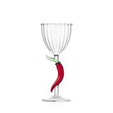 Ichendorf Milano Optische chilipeper, collectie Vegetables, 35 cl, borosilicaatglas, handgemaakt