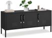 Tectake Armoire métallique - Noir