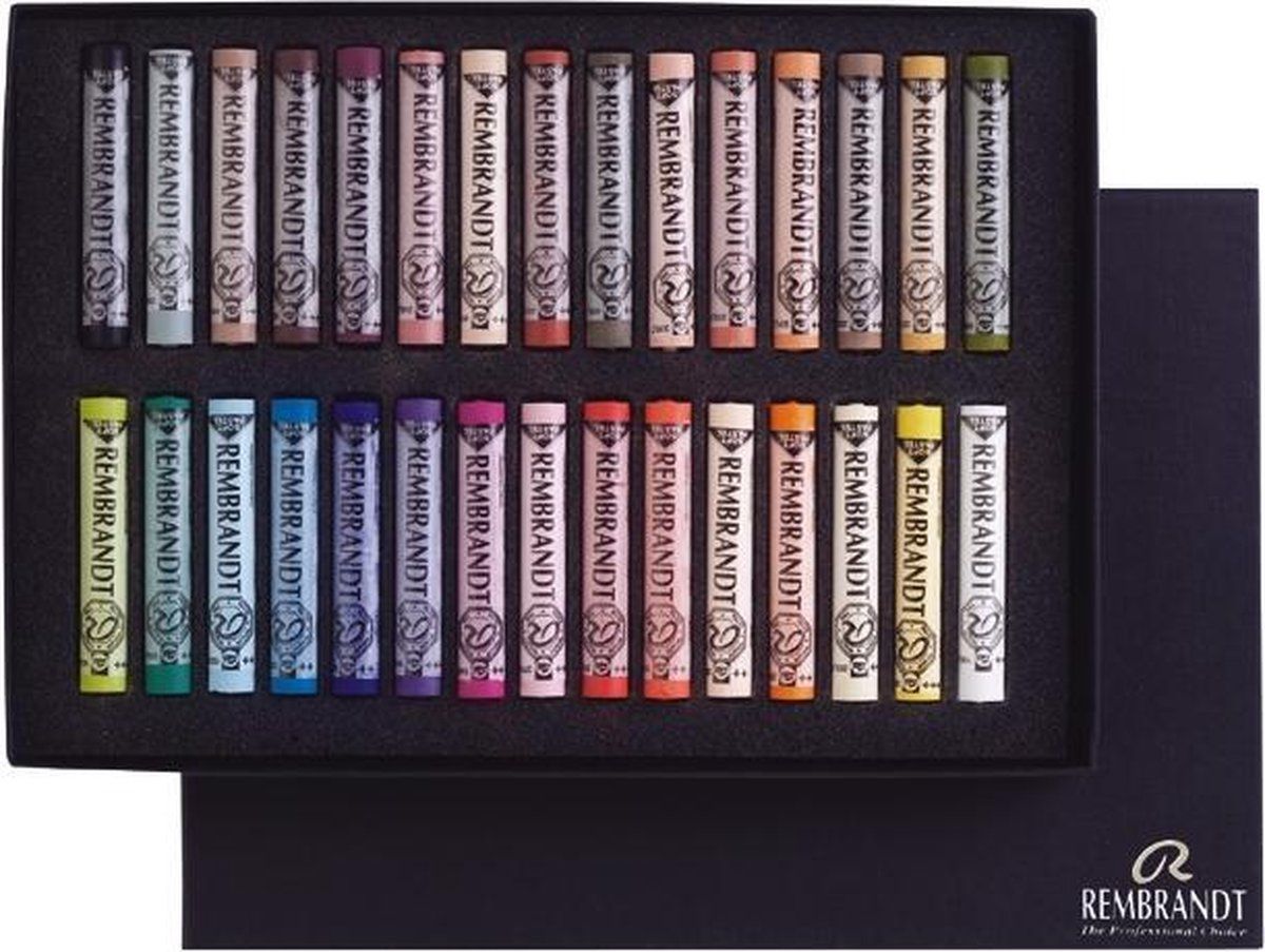 Rembrandt Soft Pastel Set - 30 Colors - Portrait