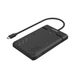 UNITEK Y-3036A Boîtier pour disque dur/SSD Noir 2.5