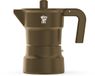PEZZETTI Italiaans koffiezetapparaat - SOLIDEXPRESS - Aluminium - 3 kopjes - Khaki