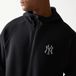 New Era New York Yankees Bovenstuk Met Capuchon Met Rits MLB Core Plus