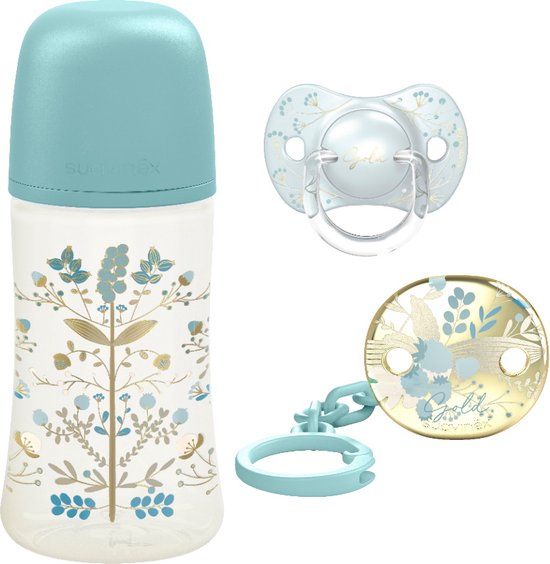 Suavinex Gold Blue Gift Set - Blauw - 1 stuk(s)