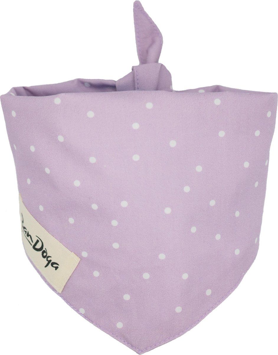 Bandoga Lilac Bandana Hond | S | Hondenbandana Lila | Halsdoek Hond