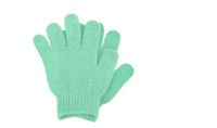 BEPER C301ABE201 Gaunti 5 vinger lichaamscrub-handschoenen, bamboevezel