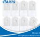 Samsung Bespoke Jet Bot Combo Steam Sacs d'aspirateur (8 Pièces, alternative Plus.Parts® à VCA-RDB95)