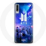 Maniacase Hoesje voor Samsung Galaxy A70 Bangtan Sonyeondan BTS Fanart Logo