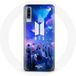 Maniacase Hoesje voor Samsung Galaxy A70 Bangtan Sonyeondan BTS Fanart Logo