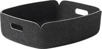 Muuto Restore Plateau - 32x39xh12 cm - noir chiné