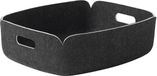 Muuto Restore Plateau - 32x39xh12 cm - noir chiné