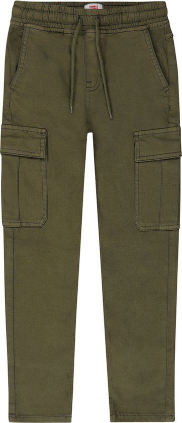 Tumble 'N Dry Jayh cargo Jongens Broek - winter moss - Maat 134