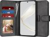 Techsuit Hoesje geschikt voor Huawei nova 12s - Diary Book Wallet Case - Zwart