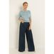 Claudia Sträter CLAUDIA BY CLAUDIA STRÄTER wide leg jeans - donkerblauw