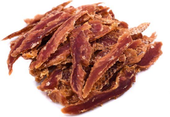 Gedroogde Eendenfilet voor Honden - 500g - Kauwsnack - Graanvrij & Glutenvrij