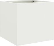 vidaXL Plantenbak 32x30x29 cm staal wit
