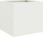 vidaXL Plantenbak 32x30x29 cm staal wit