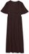 Vero Moda VMDORA Lange jurk Chocolate Torte 1