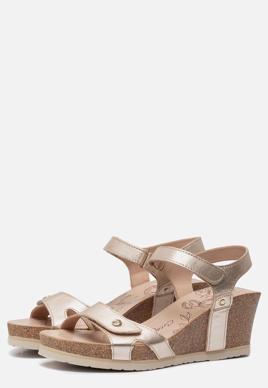 Panama Jack Julia Shine B3 Sandalen goud - Dames - Maat 40