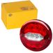 HELLA 2SD 013 155-111 Achterlicht - LED - 24V - Geschroefd/Geschroefd - Lenskleur: Rood/Transparant - Kabel: 3020mm - rechts/links - Aantal: 1