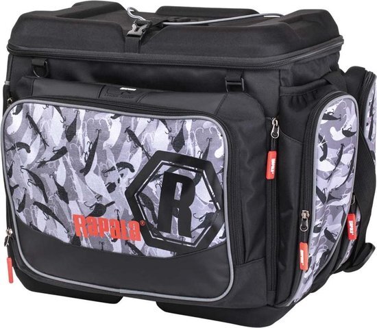 Rapala Tackle Bag Magnum Camo - Tas - Zwart