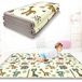Babymat, gevoerd, opvouwbaar, 180 x 200 x 1,5 cm, speeldeken, waterdicht, omkeerbaar, activiteitenmat, fitnessmat, baby, cadeau voor baby's