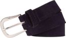 Legend Dames Leren Riem Blauw 95 cm