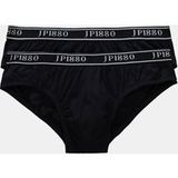 JP 1880 Flexnamic® 709550 herenslips grote maat L-8XL maat 8XL, zwart