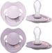 Difrax LOVI Fopspeen Dynamisch - Prime - 18+ Maanden - Lichtroze & Paars - 2 Stuks