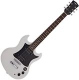 Gear4music Brooklyn Elektrische Gitaar, Wit