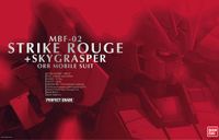 Bandai Namco Bandai Gundam Seed Perfect Grade Plastic Model Kit 1/60 Strike Rouge and Sky Grasper Model Kits