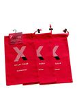PerfectFitBrand - XPlay Ultra Soft Gear Bag - Opbergzakje - 3 Stuks red