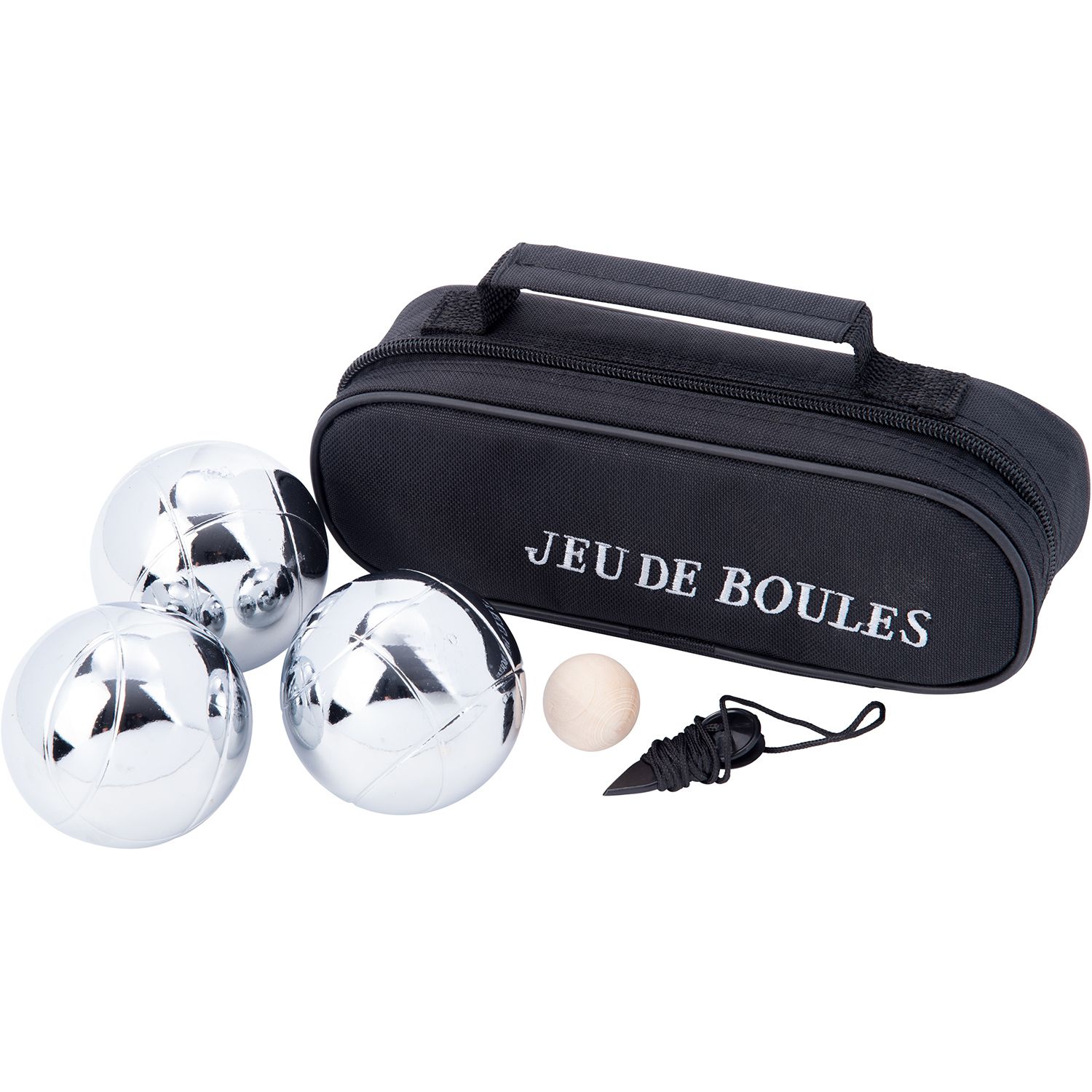 Buffalo Jeu de boules set metaal 3st.