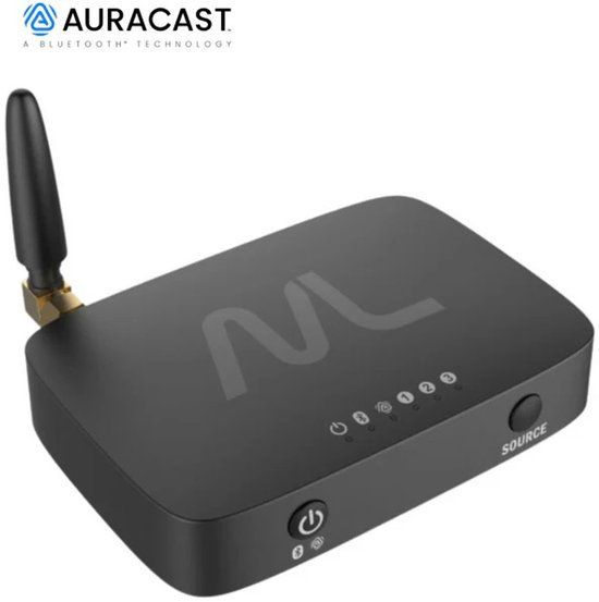 MoerLab TV hearMore Auracast Audio Zender