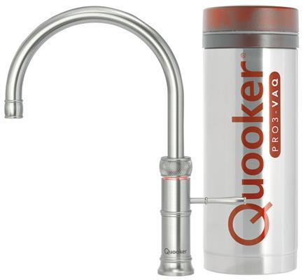 Quooker Pro-3 Classic Fusion round rvs