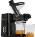 KitchenBrothers Accessoire centrifugeuse - Sapcentrifuge - Juicer - Groenten en Fruitpers - Noir