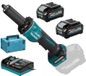 MAKITA Geradschleifer 40V XGT GD002GM201 6 mm 2x4.0Ah