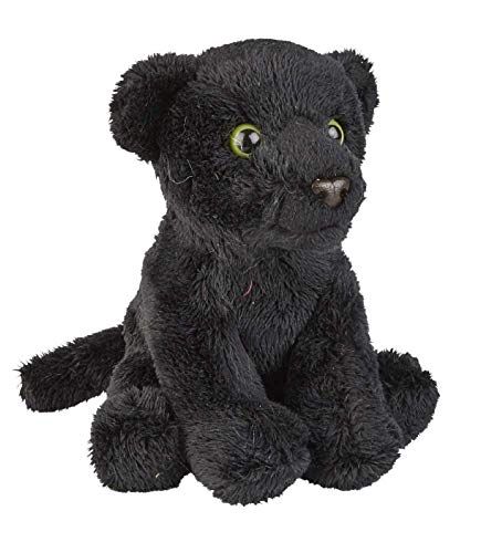 Ravensden Suma Collection Mini Black Panther Knuffel 15cm - Zwart