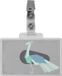 Pavo Badges 54 x 86 mm - Clip-on (hard PVC) - 50 stuks