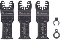 TOOLCRAFT TO-10283178 Multitool toebehorenset Bimetaal 32.5 mm 3 stuk(s)