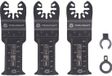 TOOLCRAFT TO-10283178 Multitool toebehorenset Bimetaal 32.5 mm 3 stuk(s)