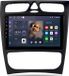 Mercedes-Benz autoradio 9 pouces Android 13 avec CarPlay, stockage 4+64G, processeur 8 cœurs, navigation GPS, DAB+, WiFi, 4G, Bluetooth, convient pour CLK W209 et W203, avec commande au volant