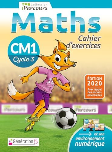 Maths CM1 Cycle 3 iParcours: Cahier d'exercices