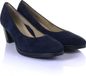 Ara Pumps Blauw Nubuck Blokhak