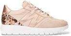 Wonders Odisei beige leren sportschoenen