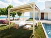 Pergola autoportante en bois - modèle DIJON - 600 x 400 cm